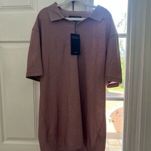 Robert Barakett Men's Mauve Polo Shirt